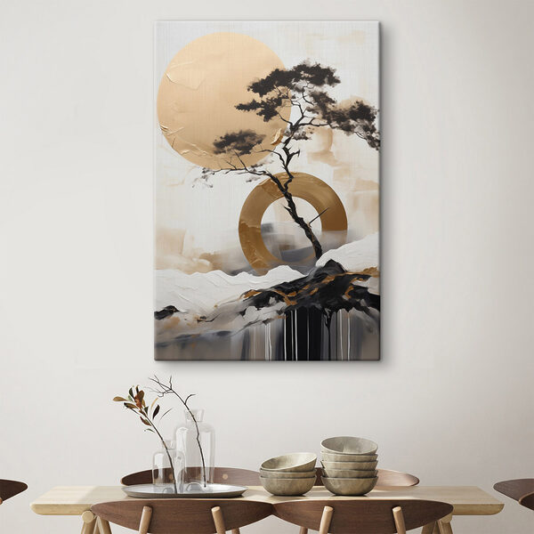Tree and a circle