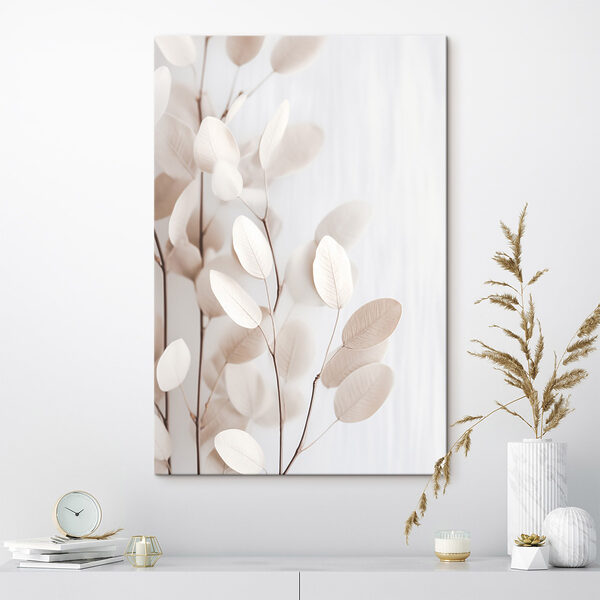 Delicate leaves against a soft background Delicate leaves against a soft background