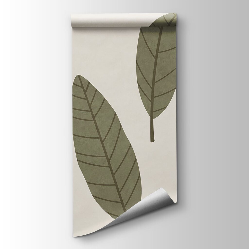Group of leaves on a white background Group of leaves on a white background