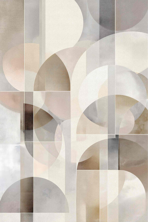 Abstract patterns in soft tones