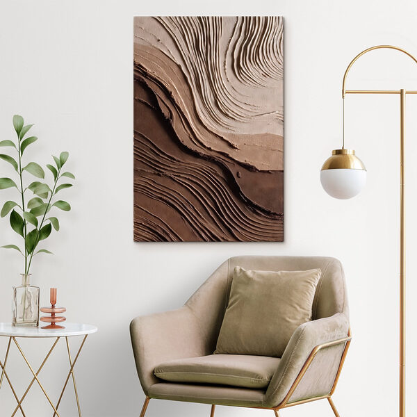 Soft, wavy texture in neutral hues Soft, wavy texture in neutral hues