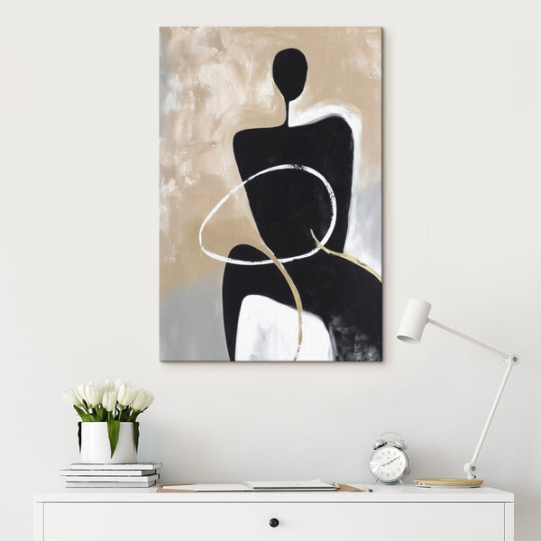 Painting of a person Painting of a person