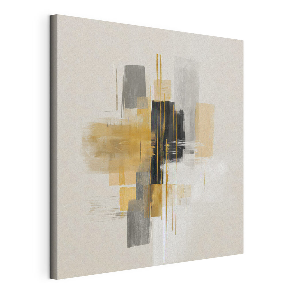 Dynamic abstract composition in soft colors Dynamic abstract composition in soft colors
