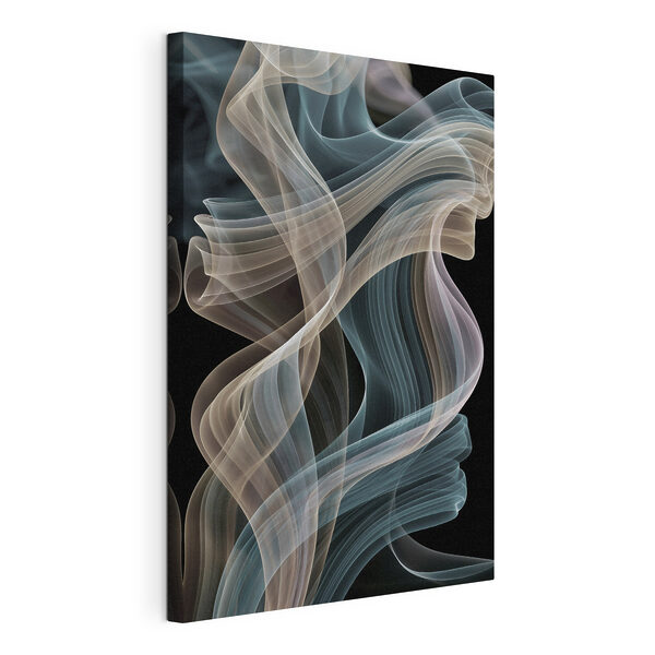 Flowing waves of soft color Flowing waves of soft color