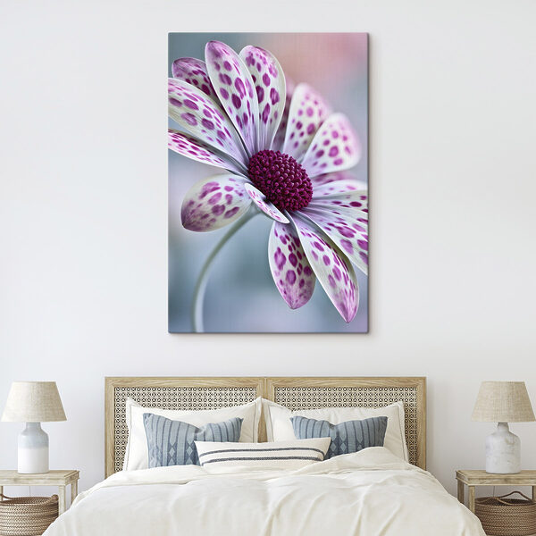 Elegant flower with vibrant patterns Elegant flower with vibrant patterns