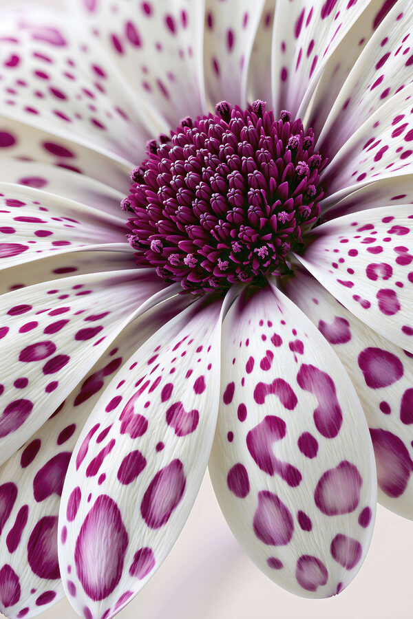Vibrant petals in soft hues