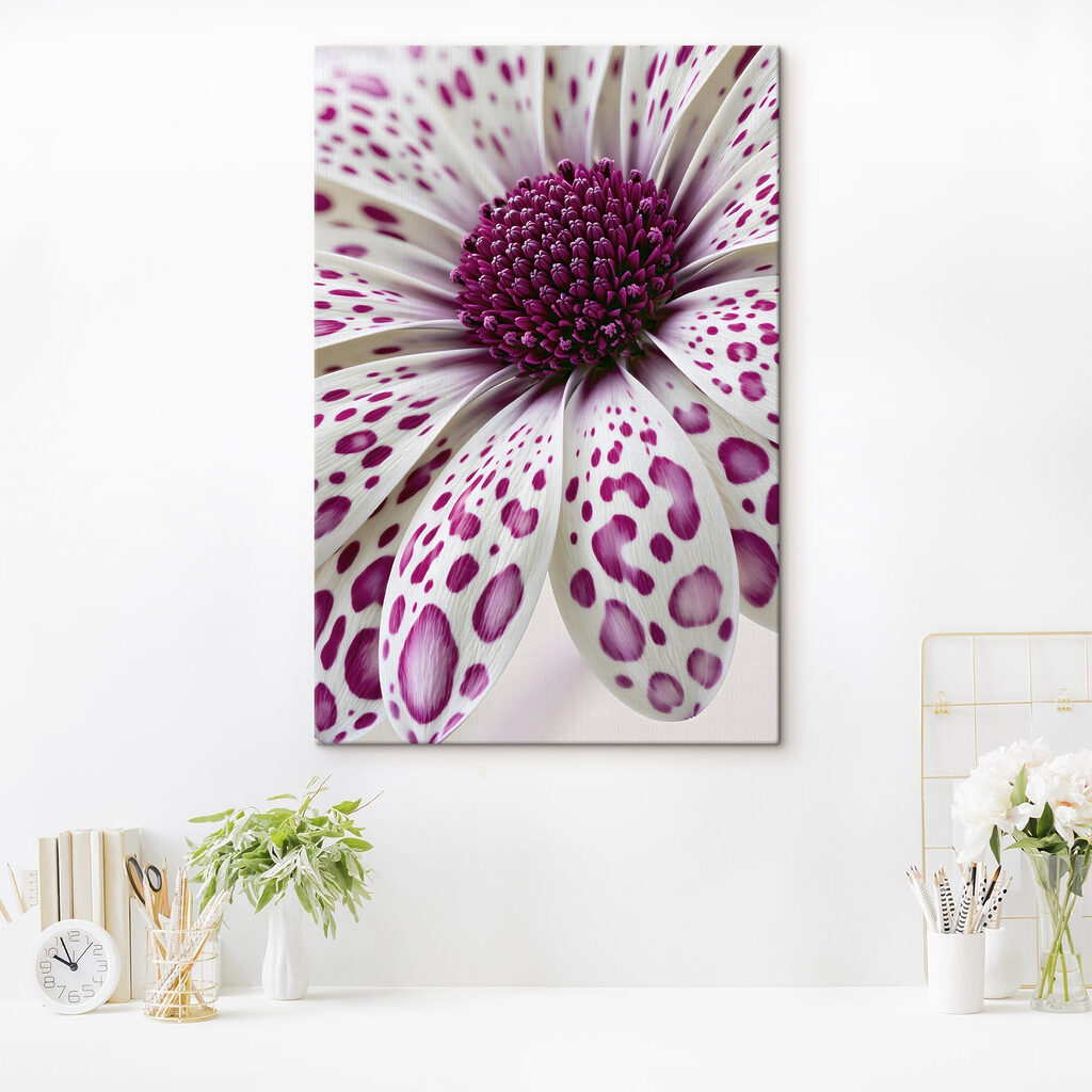 Vibrant petals in soft hues