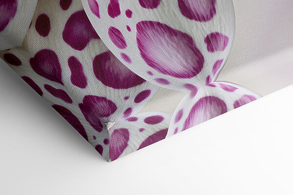 Vibrant petals in soft hues
