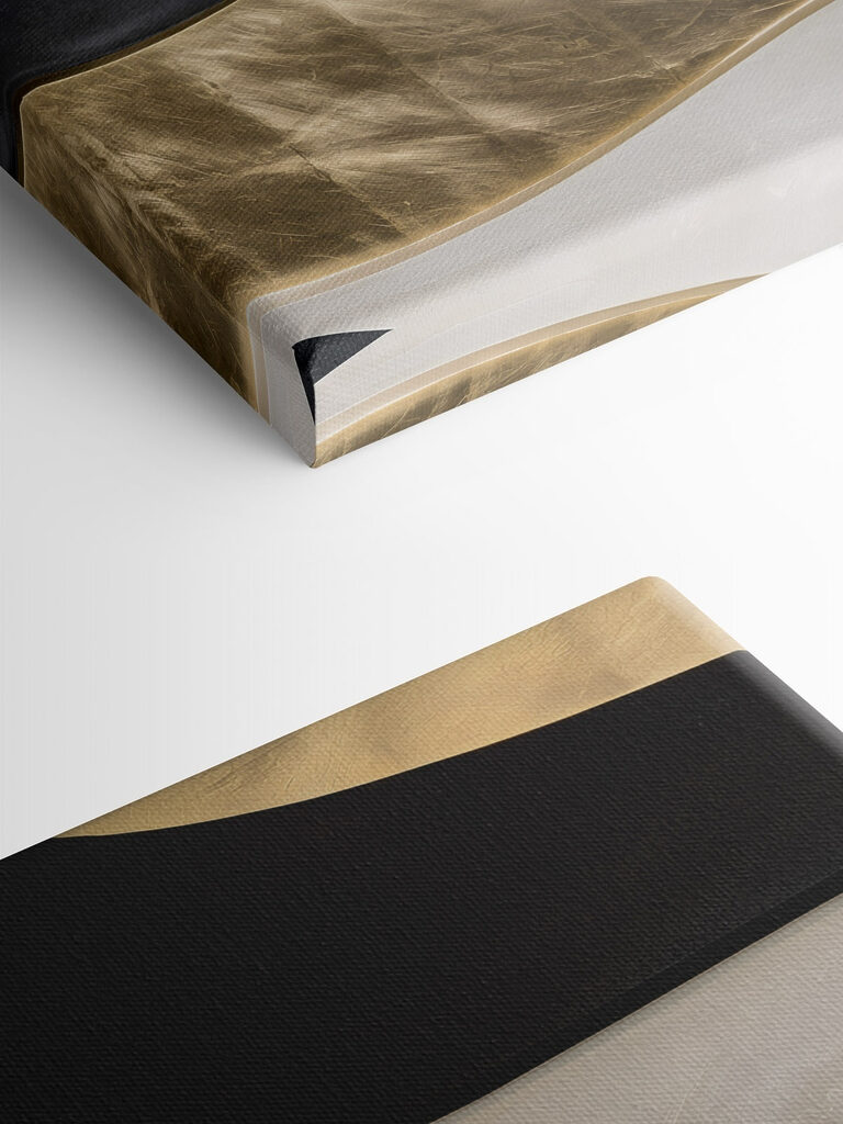 Flowing patterns in monochrome shades