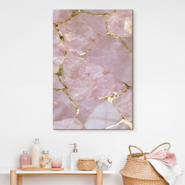 Elegant pink and gold composition Elegant pink and gold composition