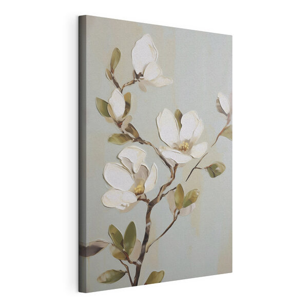 Painting of a white flower