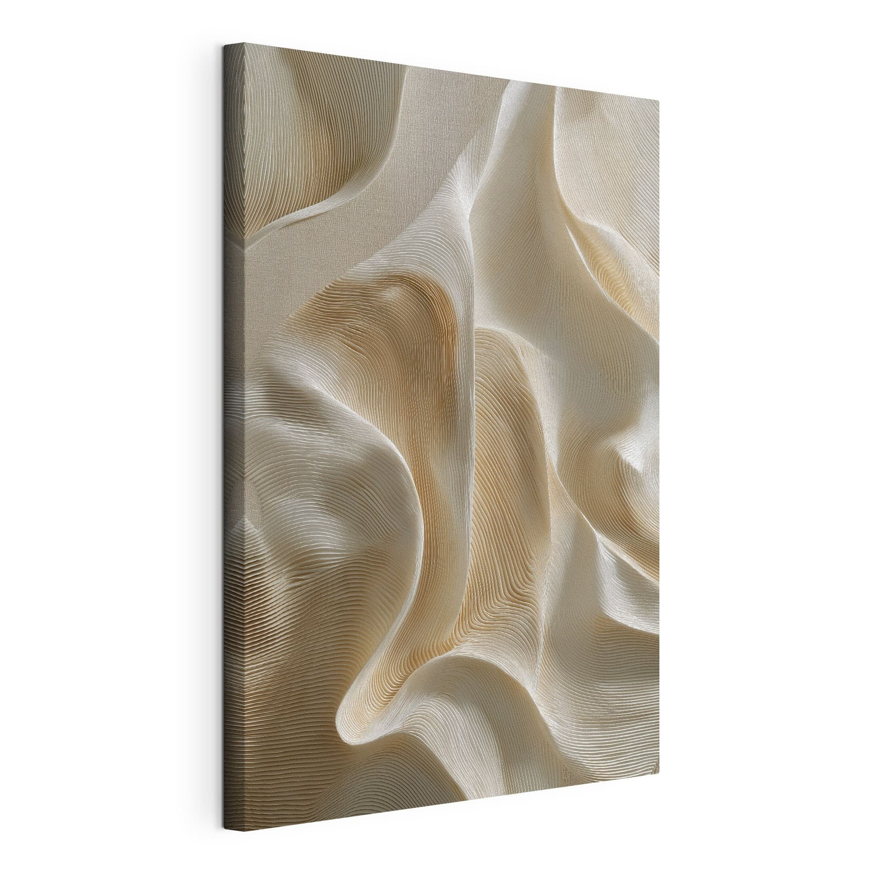 Flowing forms create soft elegance