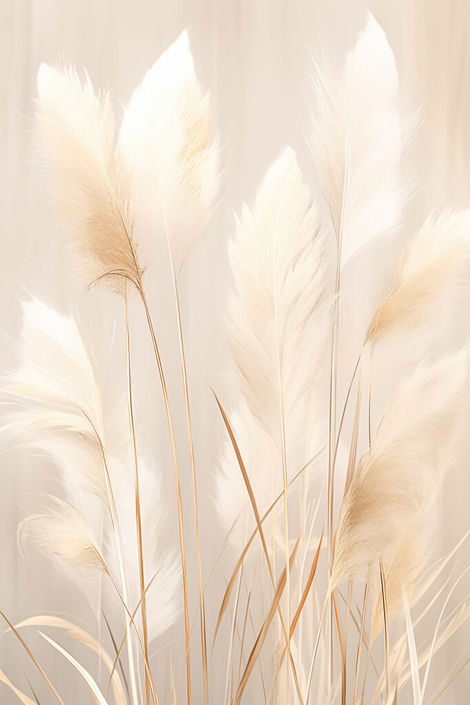 Soft plumes in gentle light