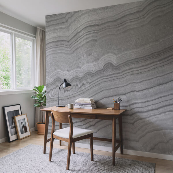 Valuri naturale într-un design monocrom
