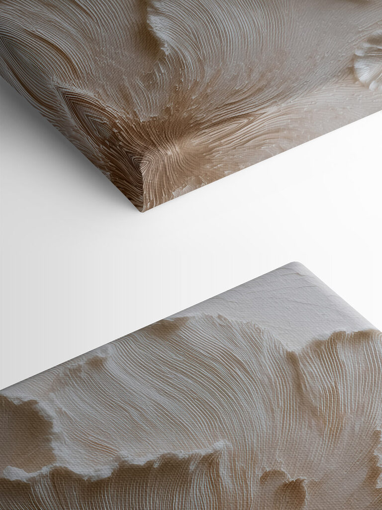 Delicate floral patterns in neutral tones Delicate floral patterns in neutral tones
