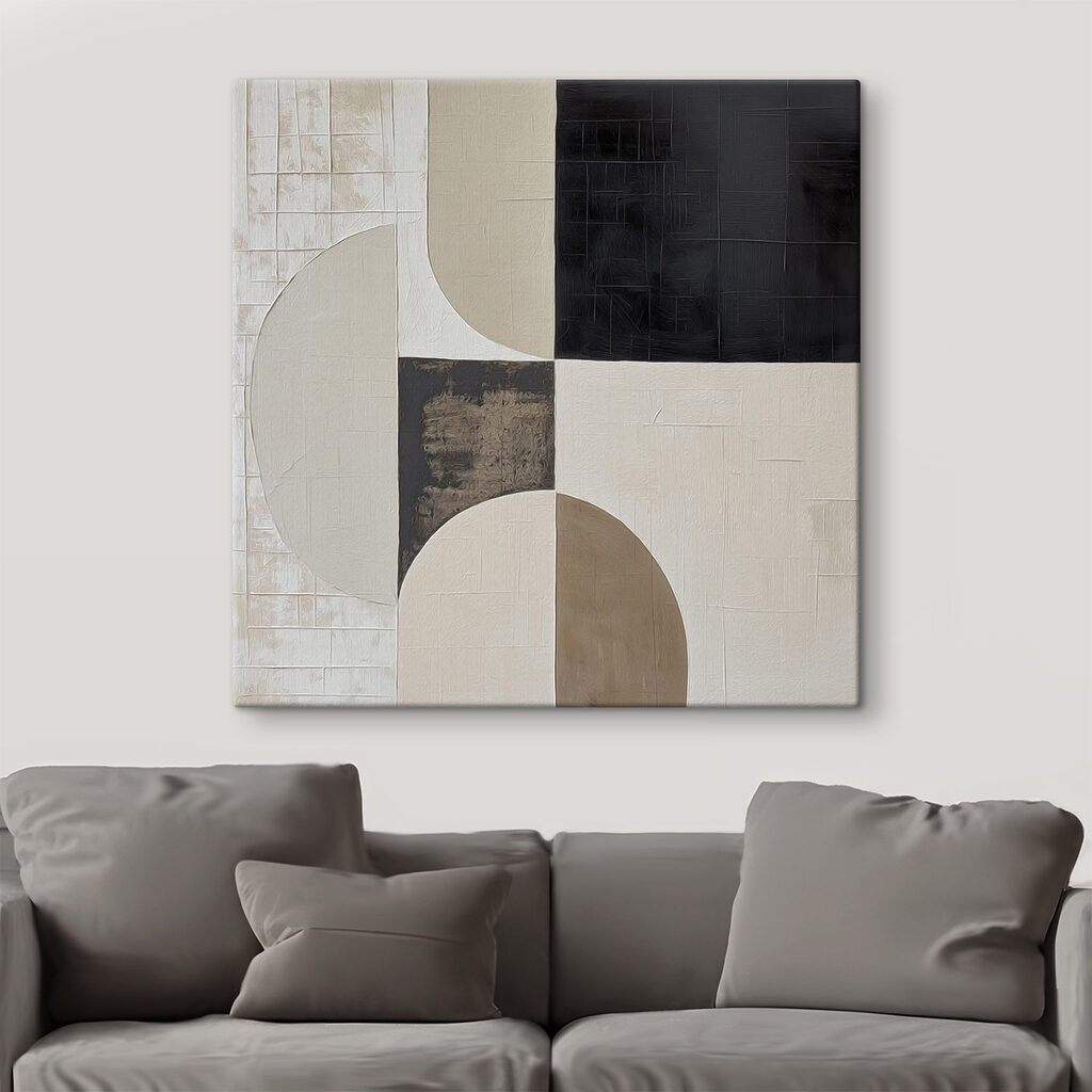 Black and white squares
