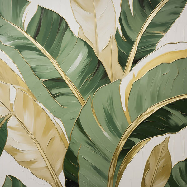 Vibrant leaves with elegant accents Vibrant leaves with elegant accents