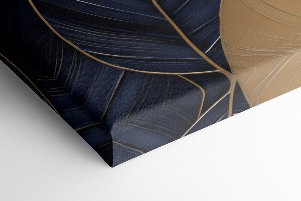 Elegant leaves in harmonious colors