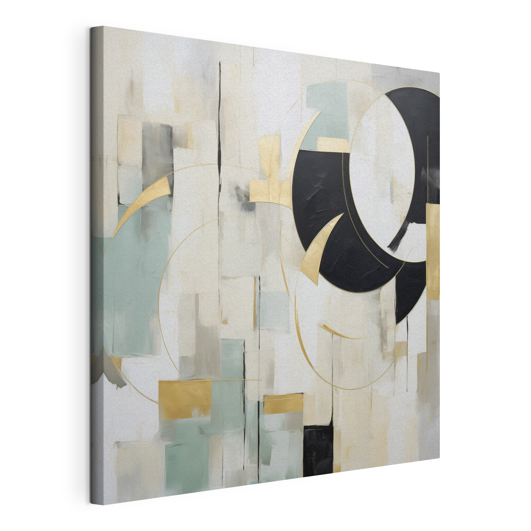 Abstract shapes in neutral tones