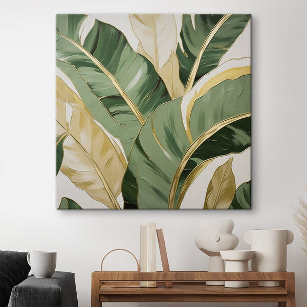 Vibrant leaves with elegant accents Vibrant leaves with elegant accents