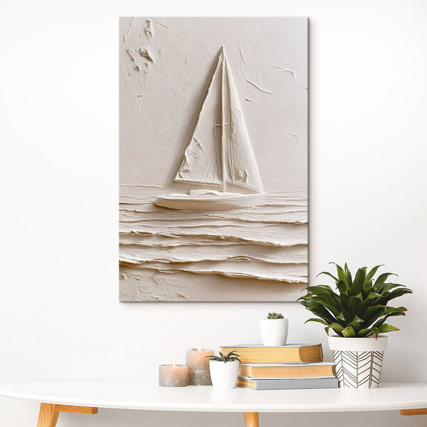 Sailboat in the water
