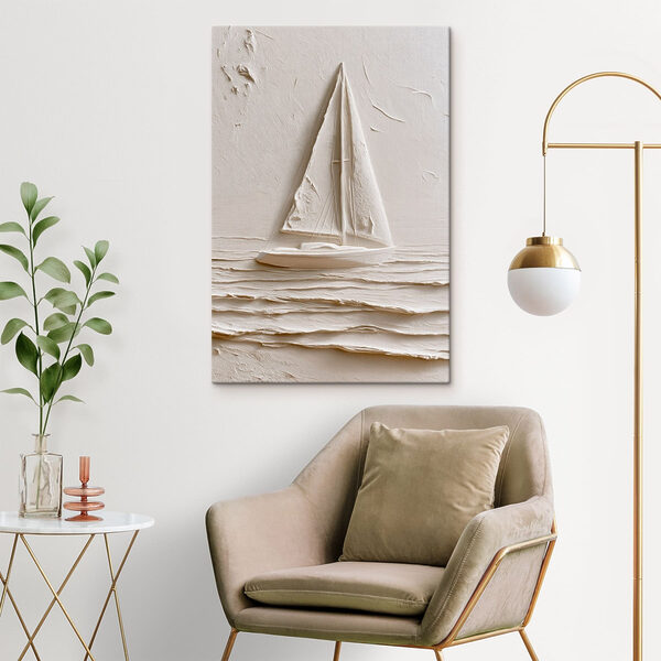 Sailboat in the water