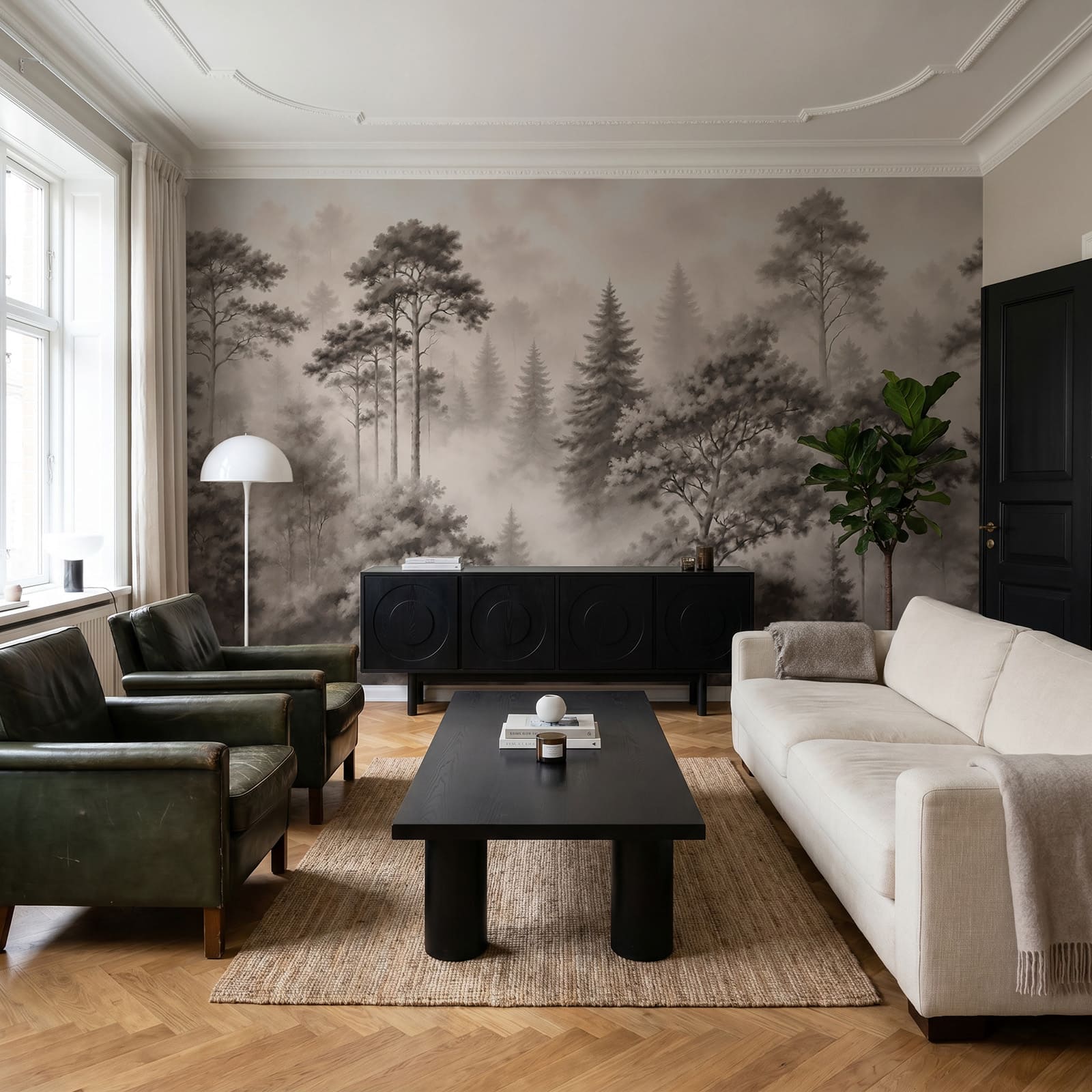 Grup de copaci într-o pădure Grup de copaci într-o pădure