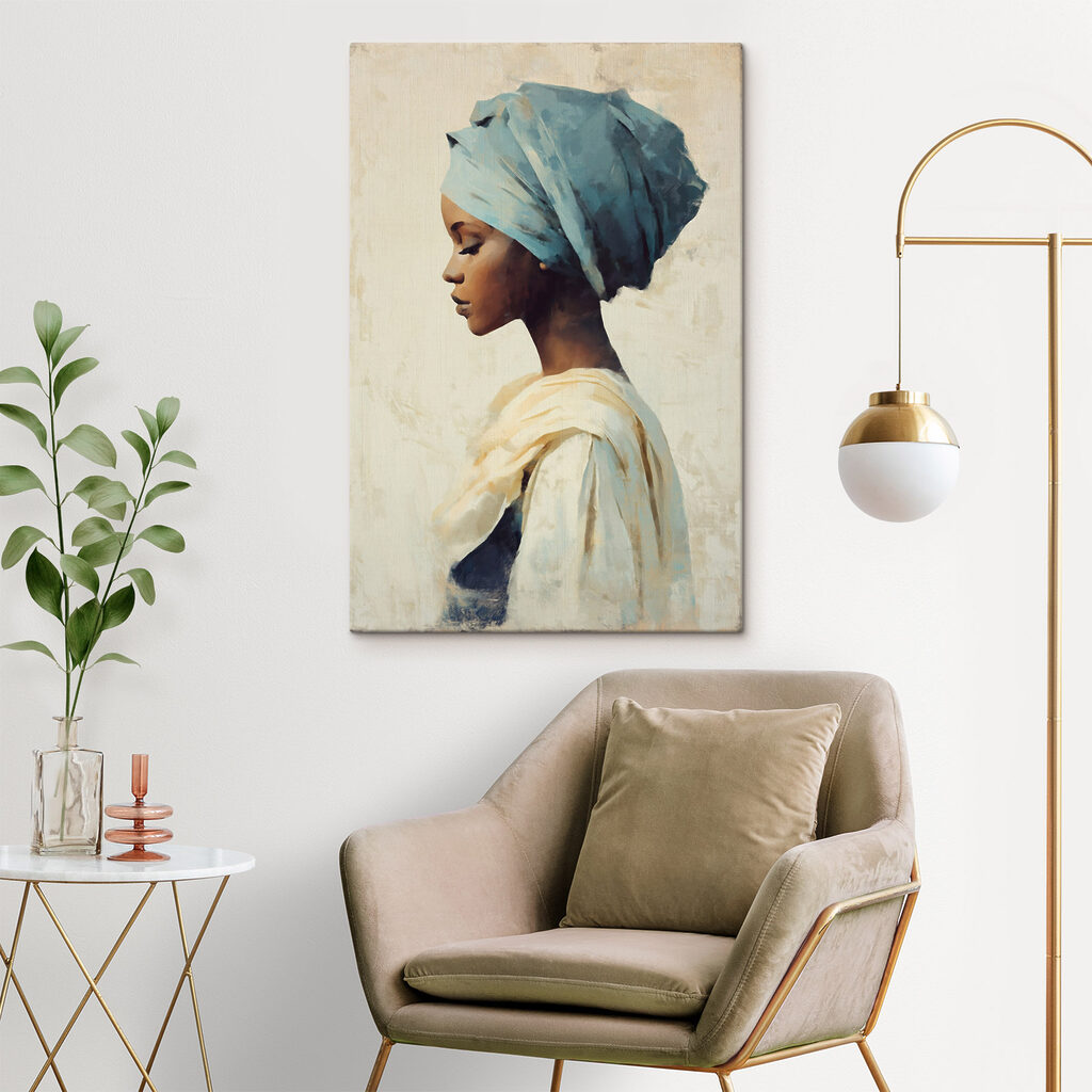 Woman in a turban Woman in a turban