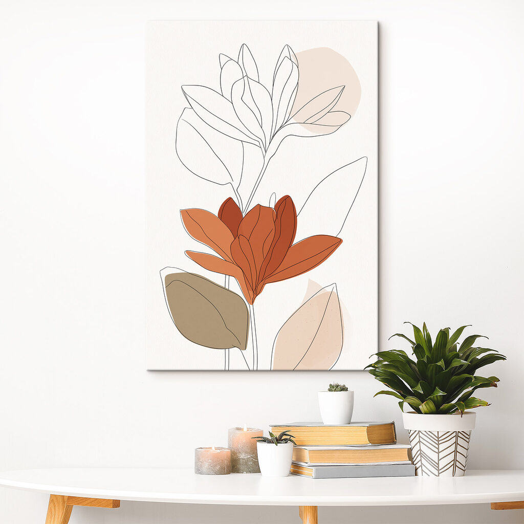 Drawing of a flower Drawing of a flower