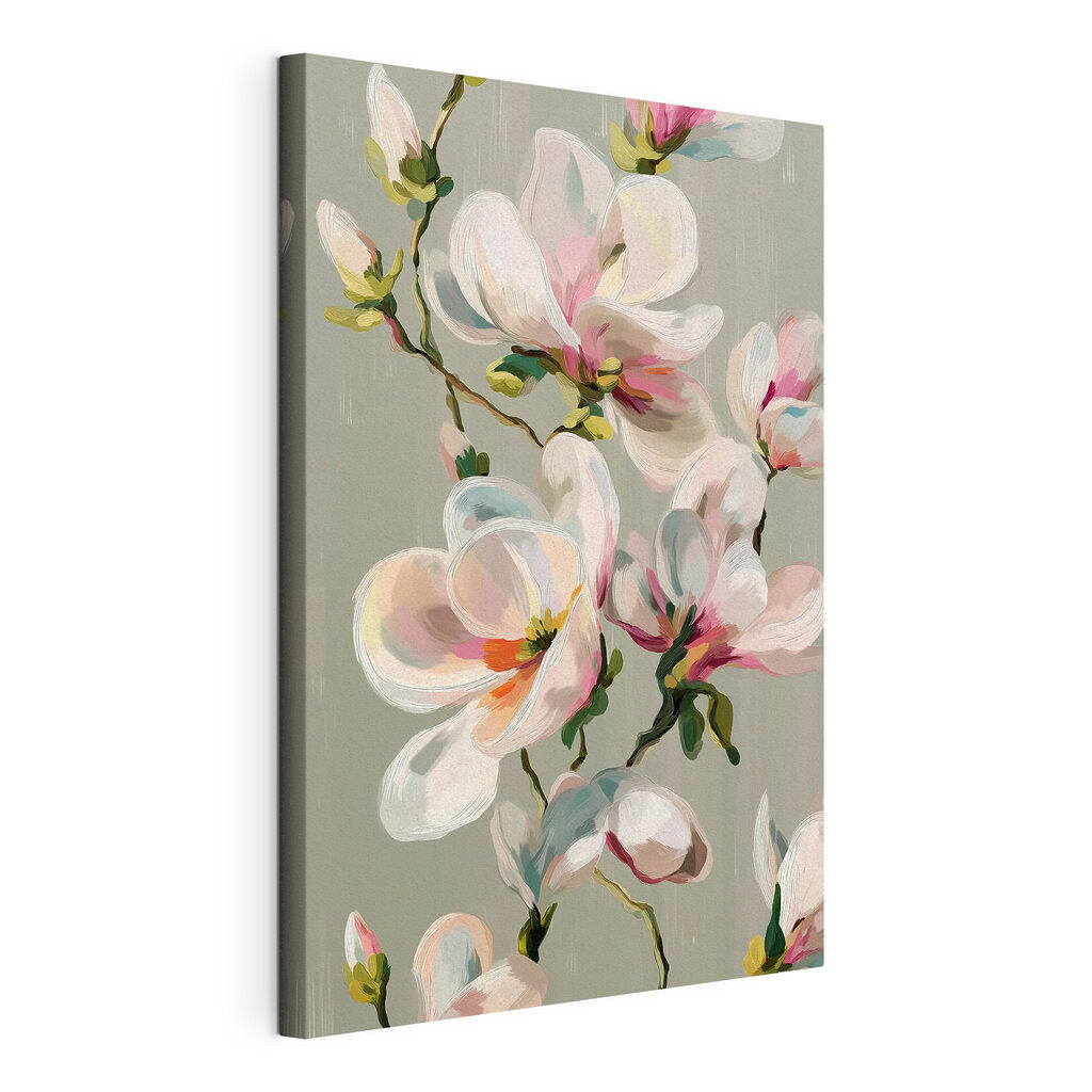 Soft blossoms in gentle hues