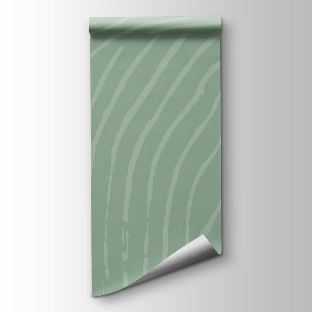 Green and white pattern