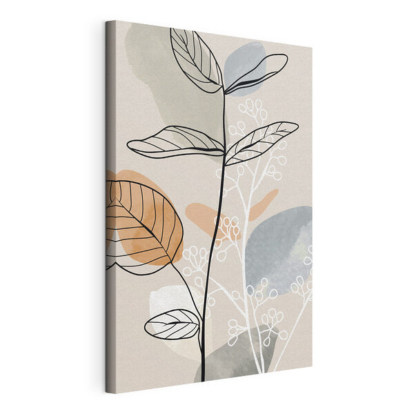 Desenul unei plante Tablouri Desenul unei plante