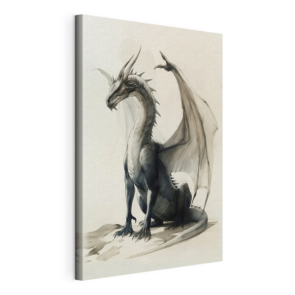 Desenul unui dragon Tablouri Desenul unui dragon