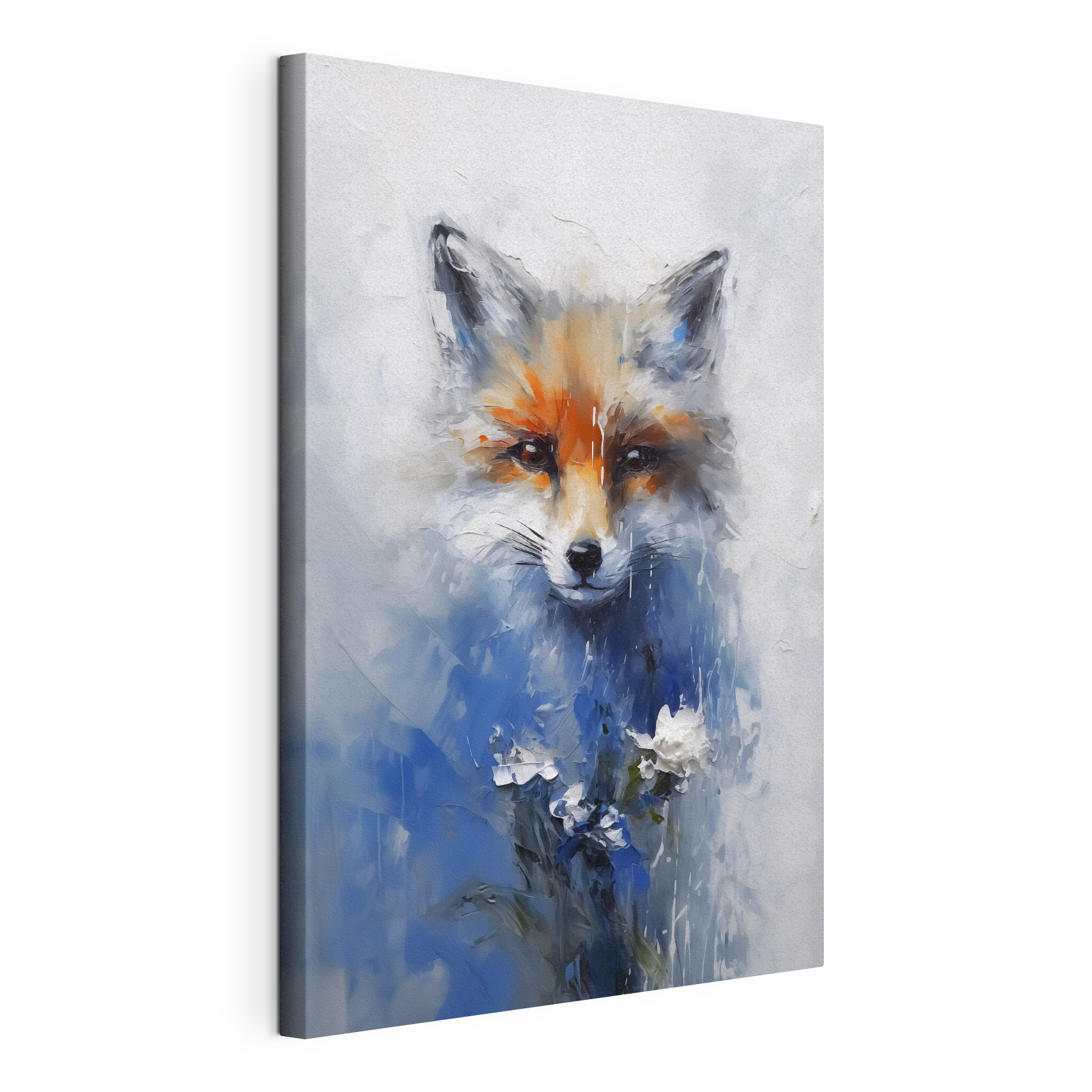 Painting of a fox Painting of a fox