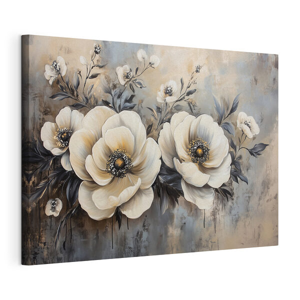 Tablouri Pictura de flori albe