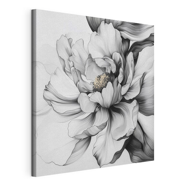 Tablouri Design floral elegant în nuanțe monocrome