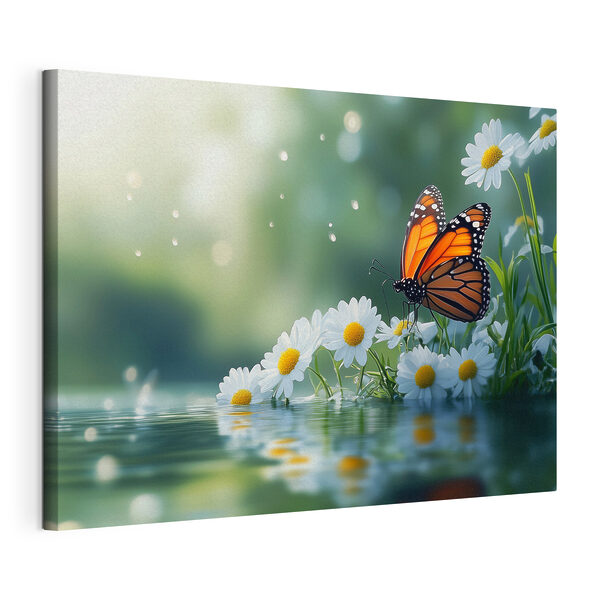 Tablouri Fluture pe o floare