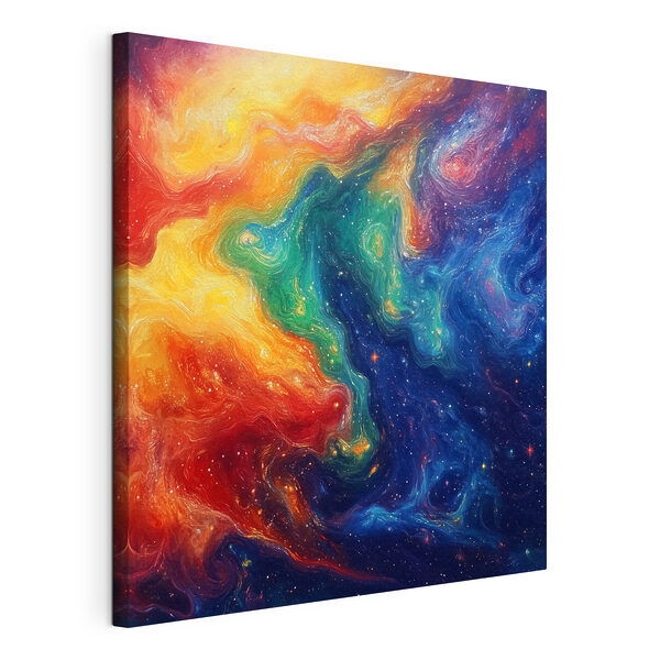 Vârtejuri colorate de lumină Tablouri Vârtejuri colorate de lumină