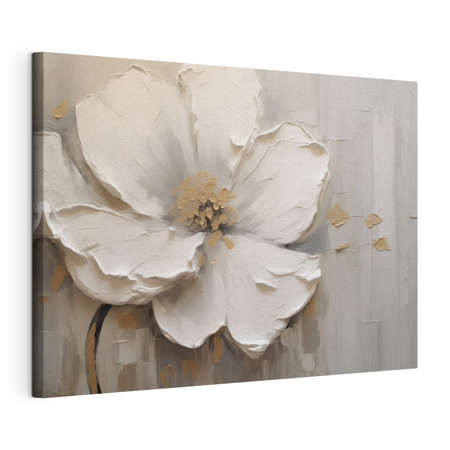 Delicate white floral elegance displayed Delicate white floral elegance displayed