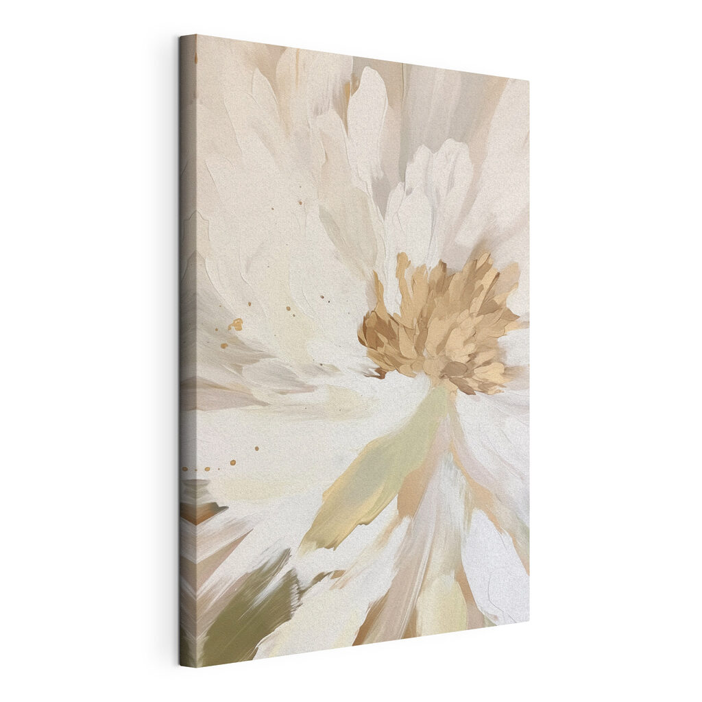 Delicate hues of soft white petals