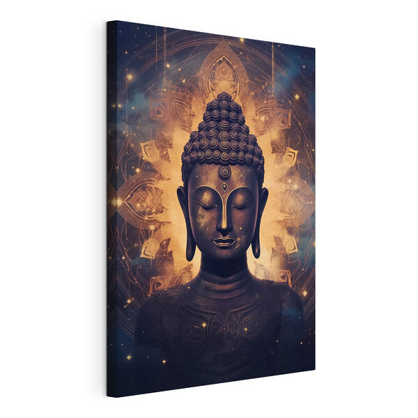 Meditație și pace în nuanțe întunecate Tablouri Meditație și pace în nuanțe întunecate