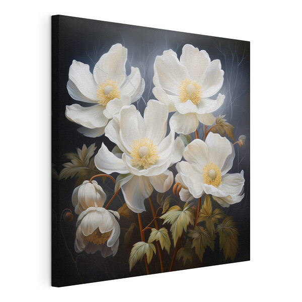 Tablouri Pictura de flori albe