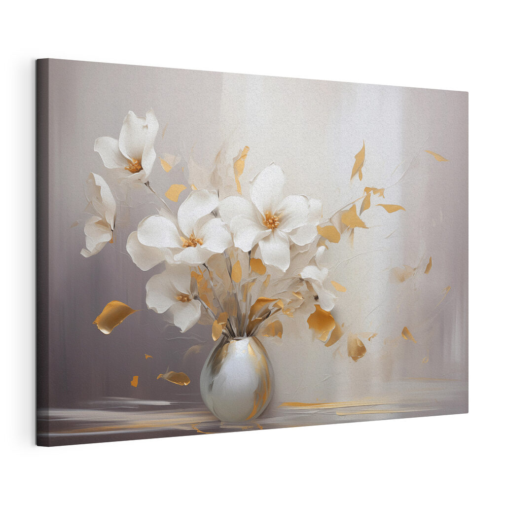 Elegant flowers in a stylish vase Elegant flowers in a stylish vase