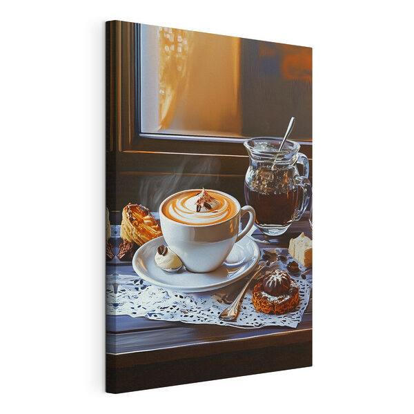 Tablouri O ceașcă de cafea și un ulcior de ceai