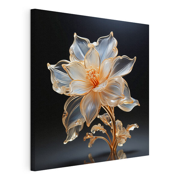 Floare delicată în design elegant Tablouri Floare delicată în design elegant