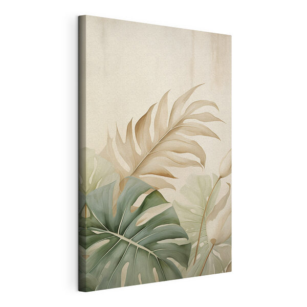Vegetație luxuriantă în nuanțe delicate de pastel Tablouri Vegetație luxuriantă în nuanțe delicate de pastel