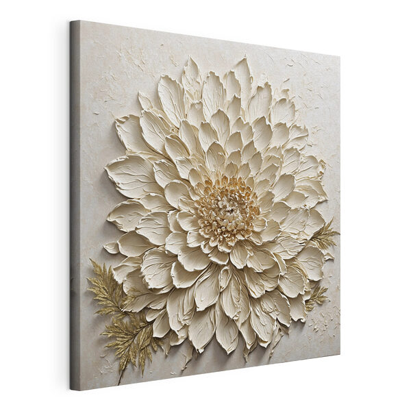 - Obiect de artă elegant, cu relief floral Tablouri - Obiect de artă elegant, cu relief floral