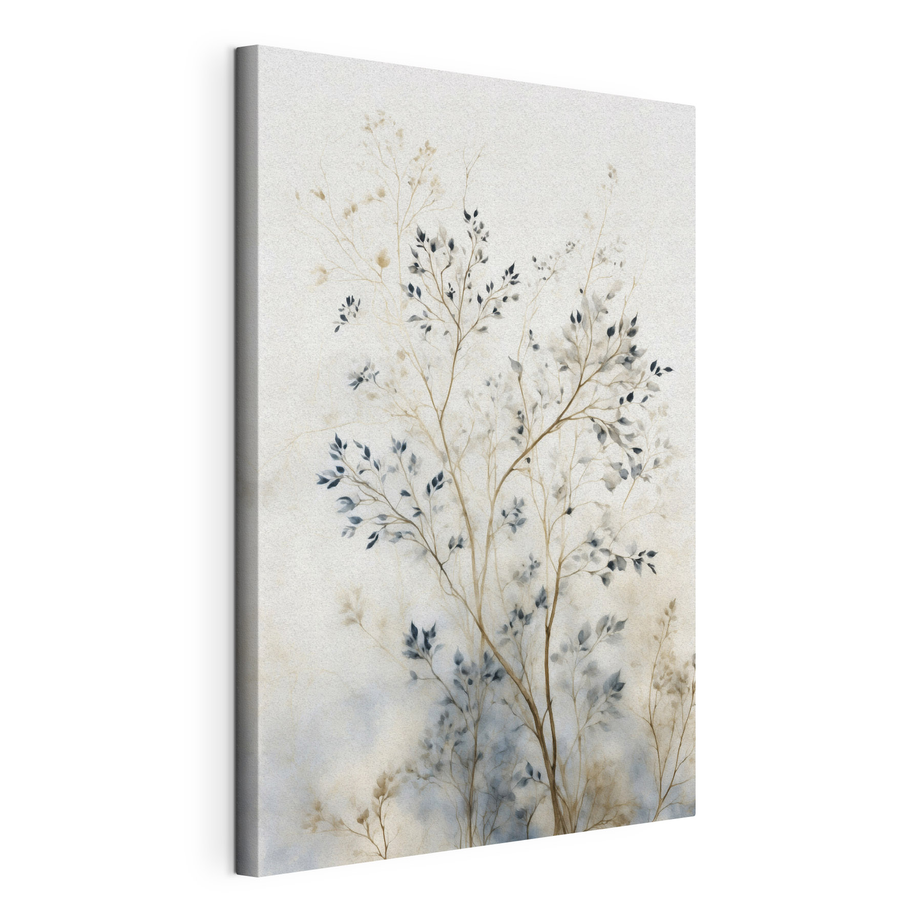 Painting of a tree with leaves Painting of a tree with leaves