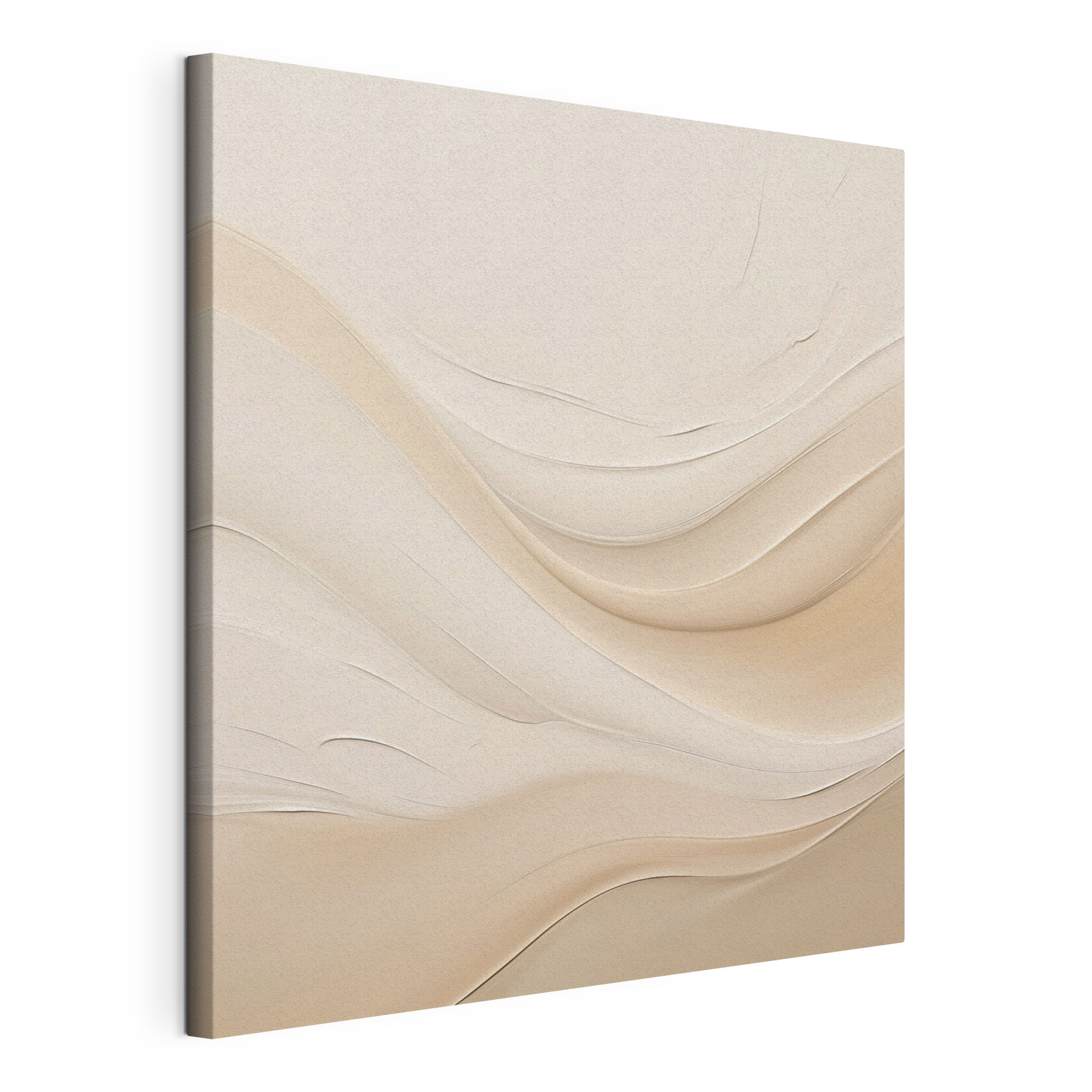 White and tan wavy lines