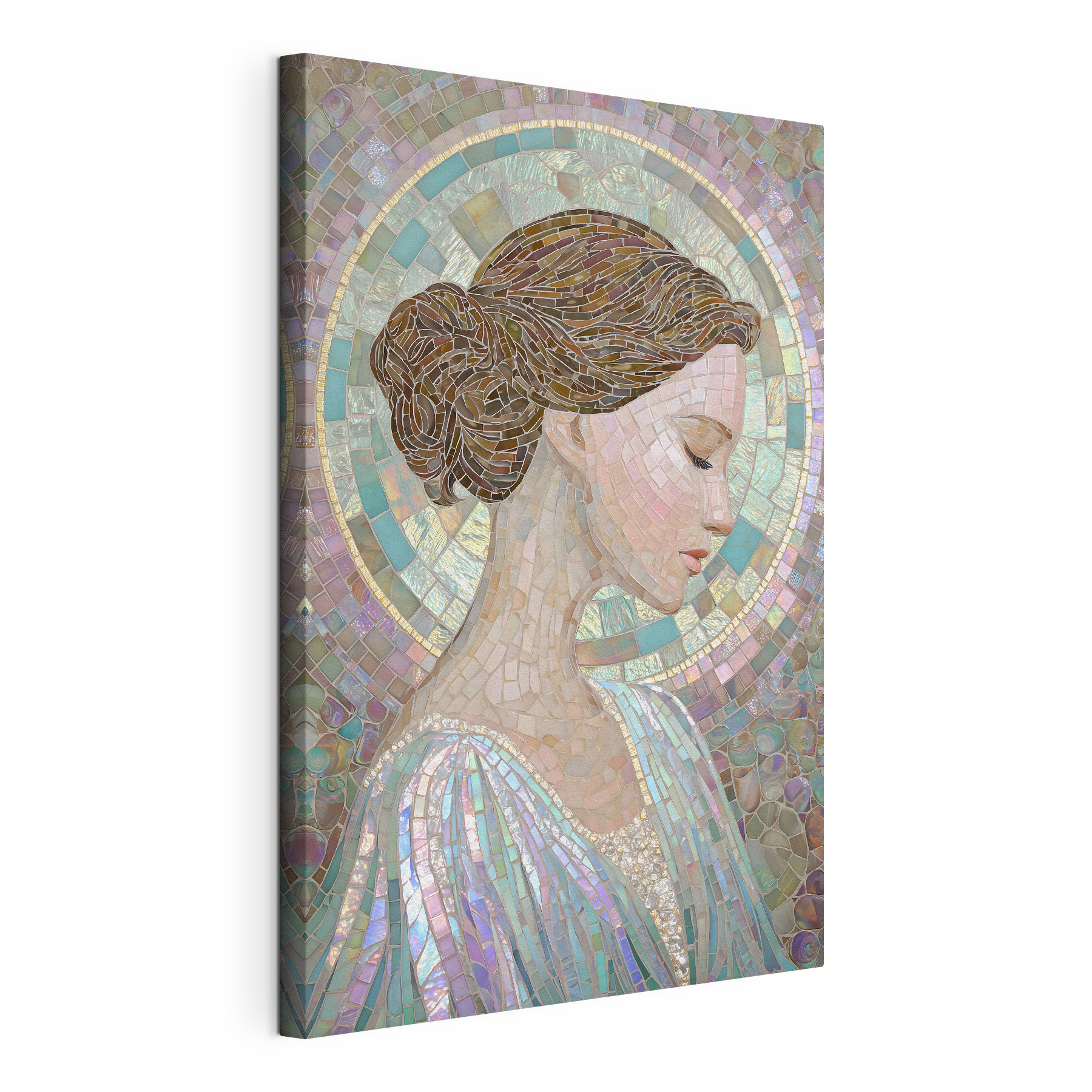 Mosaic of a woman Mosaic of a woman